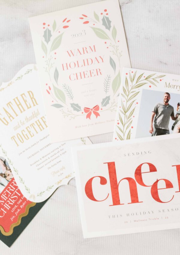How to Simplify Personalized Christmas Cards This Year